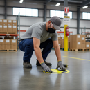 Slate Gray Premium Slip-Resistant Floor Sign - High Visibility Safety Indicator