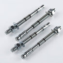 Set of 4 M10 x 140mm Steel Ground Fixing Bolts (view 2)