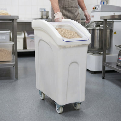 65 Litre Wheeled Feed Bin – Food Grade Polyethylene