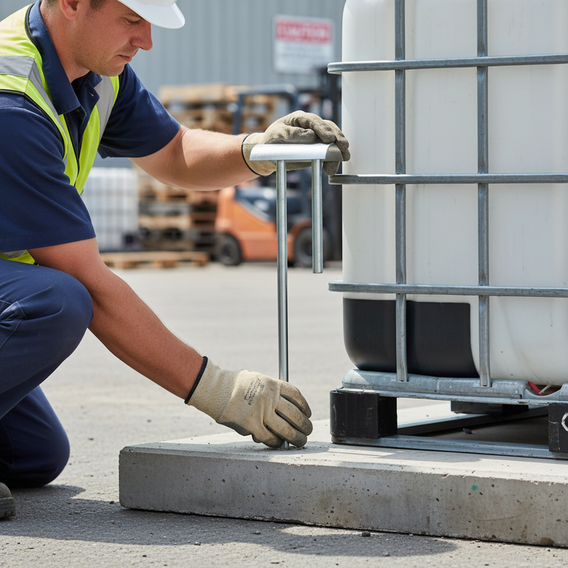 Dark Gray Heavy Duty Connection Pins for Barrier Systems