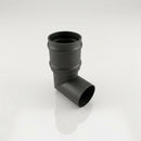 Traditional Aluminium Downpipe Bends 63mm Dia 92.5° 112.5° — RAL 7022 / 92.5 Degrees
