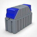 1350 Litre AdBlue Bunded Storage Tank with Lockable Cabinet (view 2)
