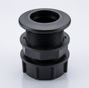 1¼" BSP Male Polypropylene Outlet with Back Nut & Cap (view 2)