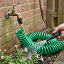 12mm Extendable Spiral Hose Kit, 10 Metres with Tap Adaptor