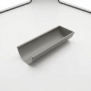 Aluminium Gutter Sample - Standard Profile — RAL 7036