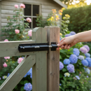 Premium 150mm Heavy Duty Tower Bolt Sliding Latch for Gates and Sheds - Durable Black Finish with Robust Security Features