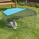 8 Square Galvanised Outdoor Enclosure