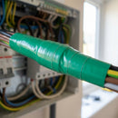 19mm Green PVC Electrical Insulation Tape - 5m (view 2)