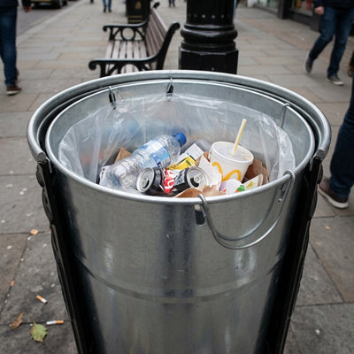 Galvanised Metal Liner for 70–90 Litre Litter Bins