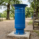 60 Litre Open Top Steel Litter Bin with Locking Bucket