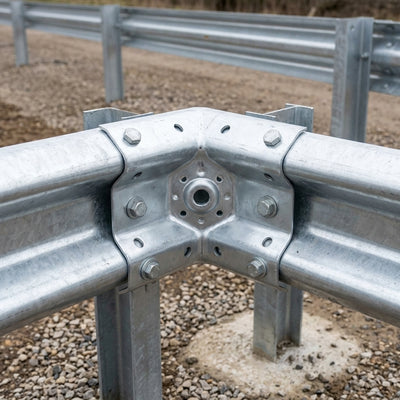 Internal Corner Piece 90° for Fencing Applications