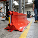 Heavy Duty Steel Barrier - 1.5m Section - Red