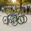 Gray Premium Pole, Column & Lamp Post Protectors for Enhanced Safety