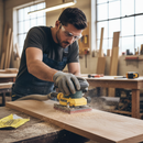 Dim Gray Premium Sanding Sheets Hook & Loop 93mm x 230mm 40 Grit - Pack of 5