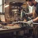 Dark Slate Gray Premium Anodised Aluminium Round Bar 12 x 1mm x 1m - Versatile DIY Material