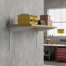 Dark Gray Heavy Duty Twin Slot Brackets for Versatile Installations