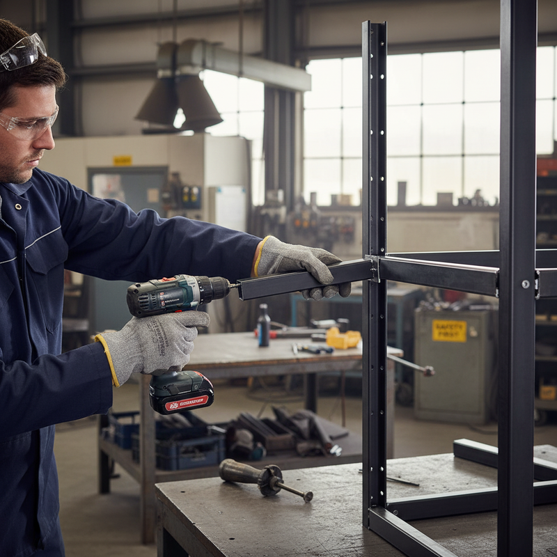 Dark Slate Gray Premium Steel Square Tube - Versatile for DIY Projects