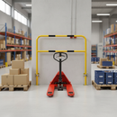 Gray High Visibility Removable Wall Mounted Steel Hoop Guards for Safety