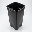 87 Litre square hands-free litter bin polyethylene (view 2)