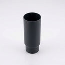 Flush Joint Aluminium Downpipe Length – 76mm Dia x 3m — RAL 7021