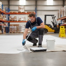 Dark Gray Heavy Duty Industrial Floor Paint - 5L White Durable Solution