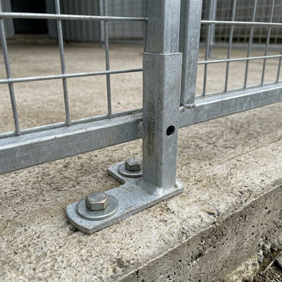Dog Pen Bolt Down Foot