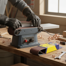 Dark Slate Gray Premium Sanding Belts 75mm x 533mm 40 Grit - Pack of 3