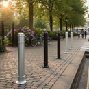 Dim Gray Premium Ornamental Bollard - 114mm Diameter, 900mm Above Ground
