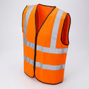Class 2 Hi-Vis Orange Safety Waistcoat – Medium to XXL (view 2)