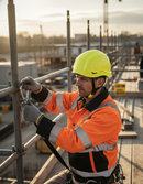 Dim Gray Premium Heightsafe Safety Helmets with Adjustable Features