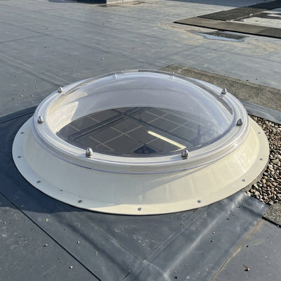 Circular Rooflight Dome 1000mm with PVC Upstand