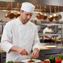 Gray Premium Chef's Skull Cap - Comfortable 100% Cotton Design