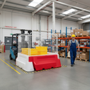 Light Slate Gray Premium Barrier Mesh Top Panel for Enhanced Site Security