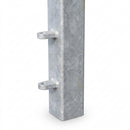 Galvanised 4" x 4" Dual Hang Post for 45" Gates (view 2)