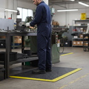 Dark Slate Gray Heavy Duty Anti-Fatigue Cushioned Mats - Premium Quality