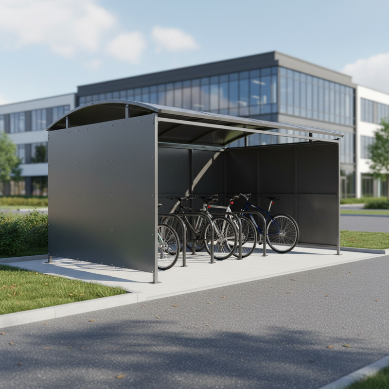 Dark Slate Gray Premium Multi-Use Shelter with Galvanised Clad for Versatile Applications