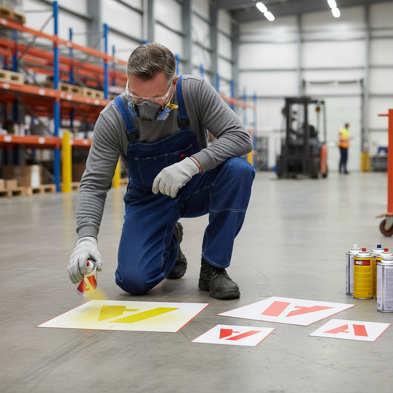 Dark Gray Premium A to Z Stencil Kit with Laser Cut Precision