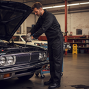 Black Premium Regular Boilersuit - Durable Polyester-Cotton Blend, Concealed Stud Front, Multiple Pockets