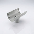 Deepflow Aluminium Gutter Outlet 63mm Dia – 130mm — RAL 7035