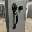 Black Steel Handle for Premium Locks