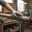 Dark Slate Gray Premium Emery Cloth Sanding Paper 9" x 11" - 80 Grit (Pack of 5)