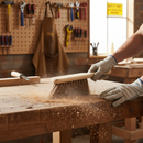 Dark Olive Green Premium Soft Coco Hand Brush - Pack of 12 for Versatile Cleaning