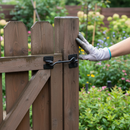 Heavy Duty 4 Inch (100mm) Wire Cabin Hook Eye Latch - Weatherproof Closure for Gates and Doors