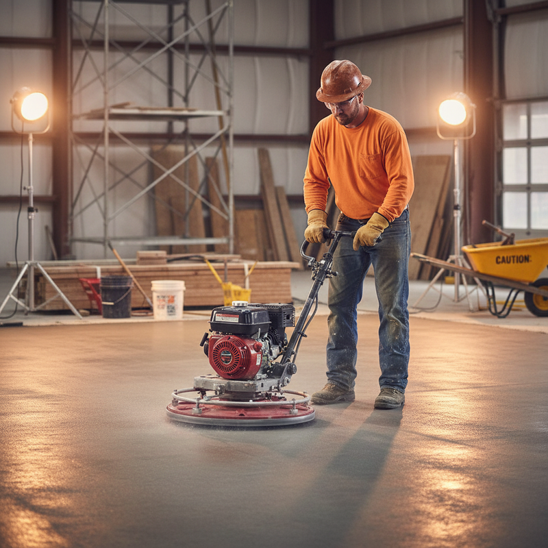 Dim Gray Premium Float Pan for 36" Power Trowel - Heavy Duty Construction