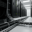 Gray Heavy Duty White Nylon Cable Ties 800mm x 7.6mm (Pack of 100)