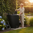 Dark Slate Gray Premium Upright D-Shaped 710 Litre Potable Water Storage Tank