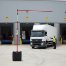 Dark Gray Premium Height Restriction Cantilever Goalposts for Site Safety