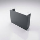 Aluminium Box Gutter Stop End 135 x 100mm (view 2)
