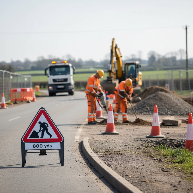 Gray Heavy Duty Supplementary Plate with High-Performance Q-Sign 750mm