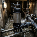 Submersible sewage pump 800 L/min 16m head 230V cutter impeller